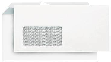Briefhülle Lettersafe DIN lang mF 80g hk weiß 500 St./Pack.