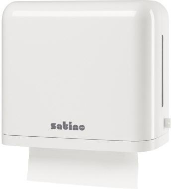 Satino Handtuchspender 331020 330x290x150mm Kunststoff weiß