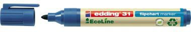 edding Flipchartmarker 31 EcoLine 4-31003 1,5-3mm Rundspitze blau