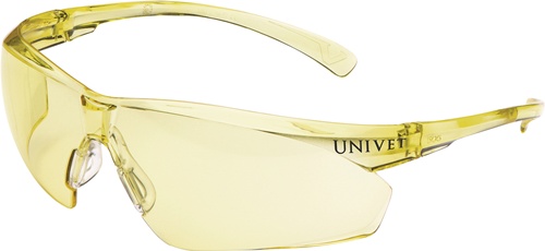 Schutzbrille 505U EN 166,EN 170 Bügel gelb,Scheibe gelb PC UNIVET