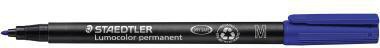 STAEDTLER Folienstift Lumocolor 317-3 1mm permanent blau