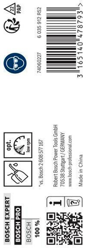 Bosch Metallbohrer PRO Metal Arbeits-L.114mm D.15mm L.169mm 4St.