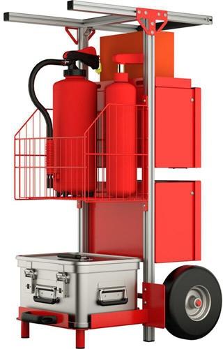 MUNK SafeCaddy® "Brandschutz" mit Beladung