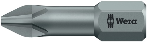 Bit 851/1 TZ 1/4 Zoll PH 2 L.25mm Torsionszone,zähh.WERA