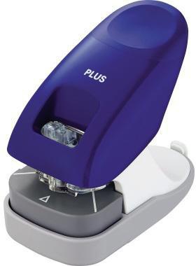 PLUS Japan Heftgerät 31260 klammerlos blau