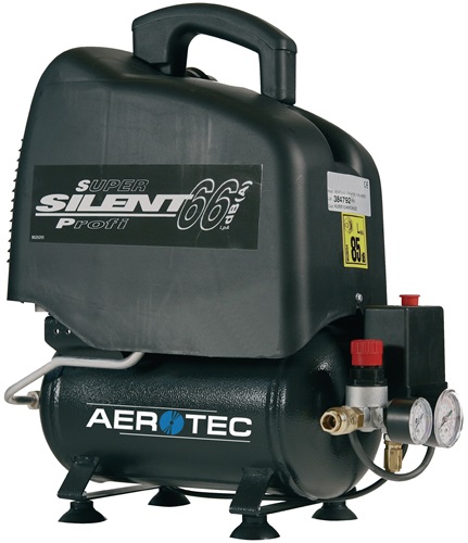 Kompressor Aerotec Vento Silent 6 110l/min 8bar 0,7 kW 230 V,50 Hz 6l AEROTEC