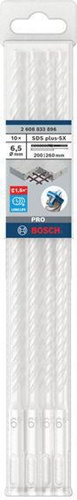 Bosch Hammerbohrer PRO Arbeits-L.200mm D.6,5mm L.260mm SDS plus-5X