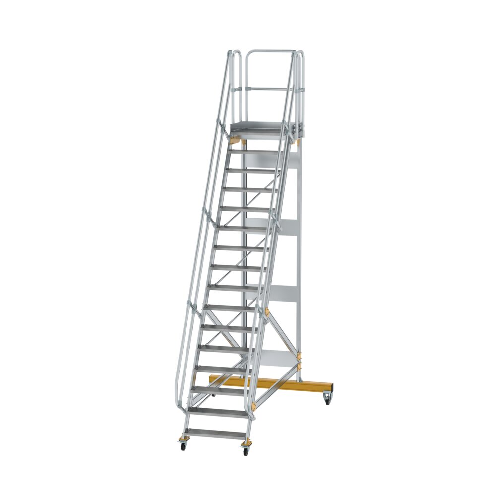 MUNK Plattformtreppe Aluminium,Stahl verzinkt