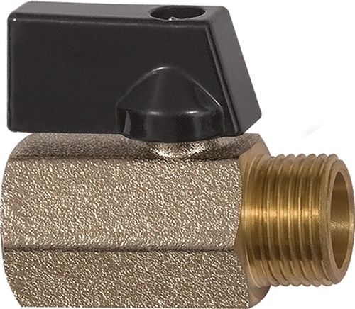 Mini-Kugelhahn VALVE LINE 6mm 1/4 IG/AG DN 8mm RIEGLER