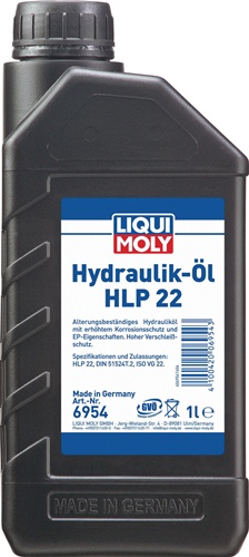 Hydrauliköl HLP 22 ISO VG 22 1l Kanister LIQUI MOLY