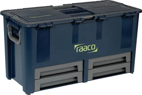 Werkzeugkoffer Compact 62 B620xT315xH320mm 10 Einst.fächer PP RAACO