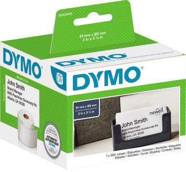 DYMO Visitenkartenetikett S0929100 89x51mm weiß 300 St./Pack.