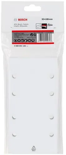 Bosch Schleifwerkzeugadapter L.185mm B.93mm 8 Löcher m.Klettverschluss