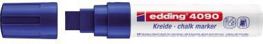 edding Kreidemarker 4090 4-4090003 4-15mm Keilspitze blau