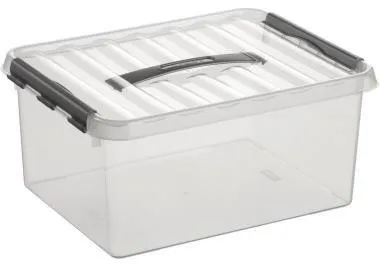 Sunware Aufbewahrungsbox Q-line H6162602 15l Tragegriff tr