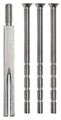 Wechselstift 4-KT.8 STA verzinkt/vernickelt M6 SCHNEGEL