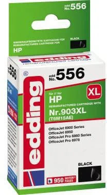 edding Tintenpatrone 18-556 wie HP No. 903XL (T6M15AE) black