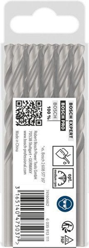 Bosch Metallbohrer PRO Metal Arbeits-L.63mm D.6,3mm L.101mm 10St.