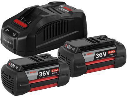 Bosch Akku-Starter-Set GBA 36V GAL 3680 CV 3tlg. Sp.14,4-36V Kap6Ah Li-Ion m.Ladegerät