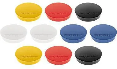 magnetoplan Magnet Discofix Standard 1664210 30mm sort. 10St.