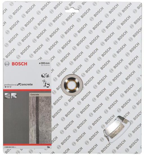 Bosch Diamanttrennscheibe Standard for Concrete D.300mm Bohrungs-D.30+25,40mm