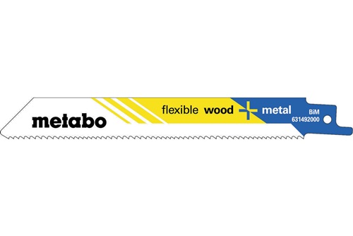 Säbelsägeblätter flexible wood METABO