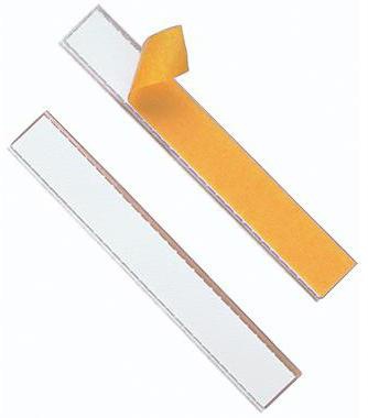 DURABLE Schilderrahmen SCHILDFIX 801519 20x1,5cm PVC tr 10 St./Pack.