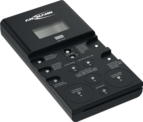 Batterie-/Akkutester f.Akkus u.Batterien 1x9V Blockbatt.ANSMANN