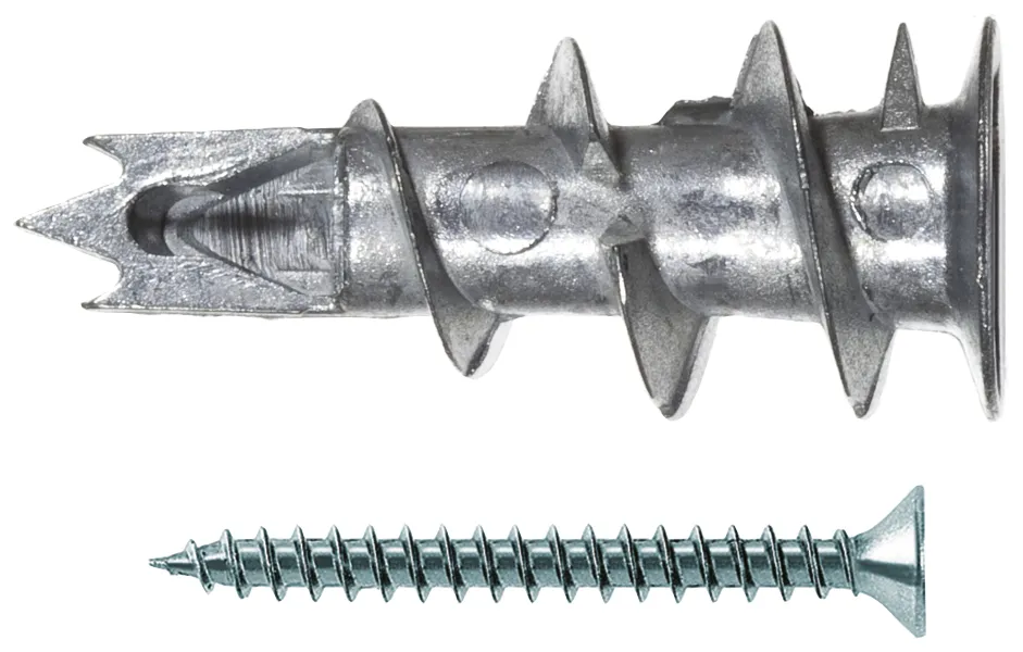 fischer Gipskartondübel Metall GKM S mit Schraube