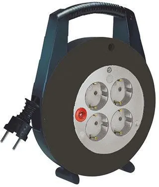 brennenstuhl Kabelbox Vario-Line 1092200 4fach 5m Kabel schwarz