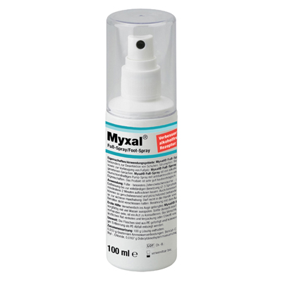 GREVEN Fußpflegespray MYXAL FUSS-SPRAY 100ml (13885001)