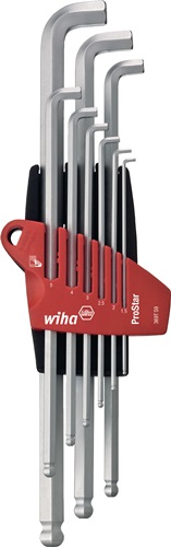 Winkelschraubendrehersatz 369T S9 9-tlg.ProStar-Halter SW 1,5-10mm