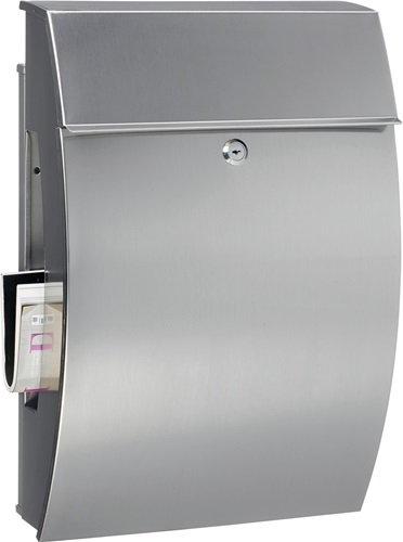 Briefkasten Hamburg 3815 Ni H.478mm B.322mm T.152mm DIN C4 BURG-WÄCHTER