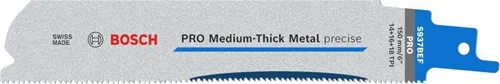 Bosch Säbelsägeblatt PRO Medium-Thick Metal precise S937BEF L.150mm B.25mm BIM 25 St