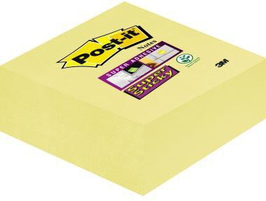 Post-it Haftnotiz Super Sticky 2028-SCY 76x76mm 270Blatt gelb