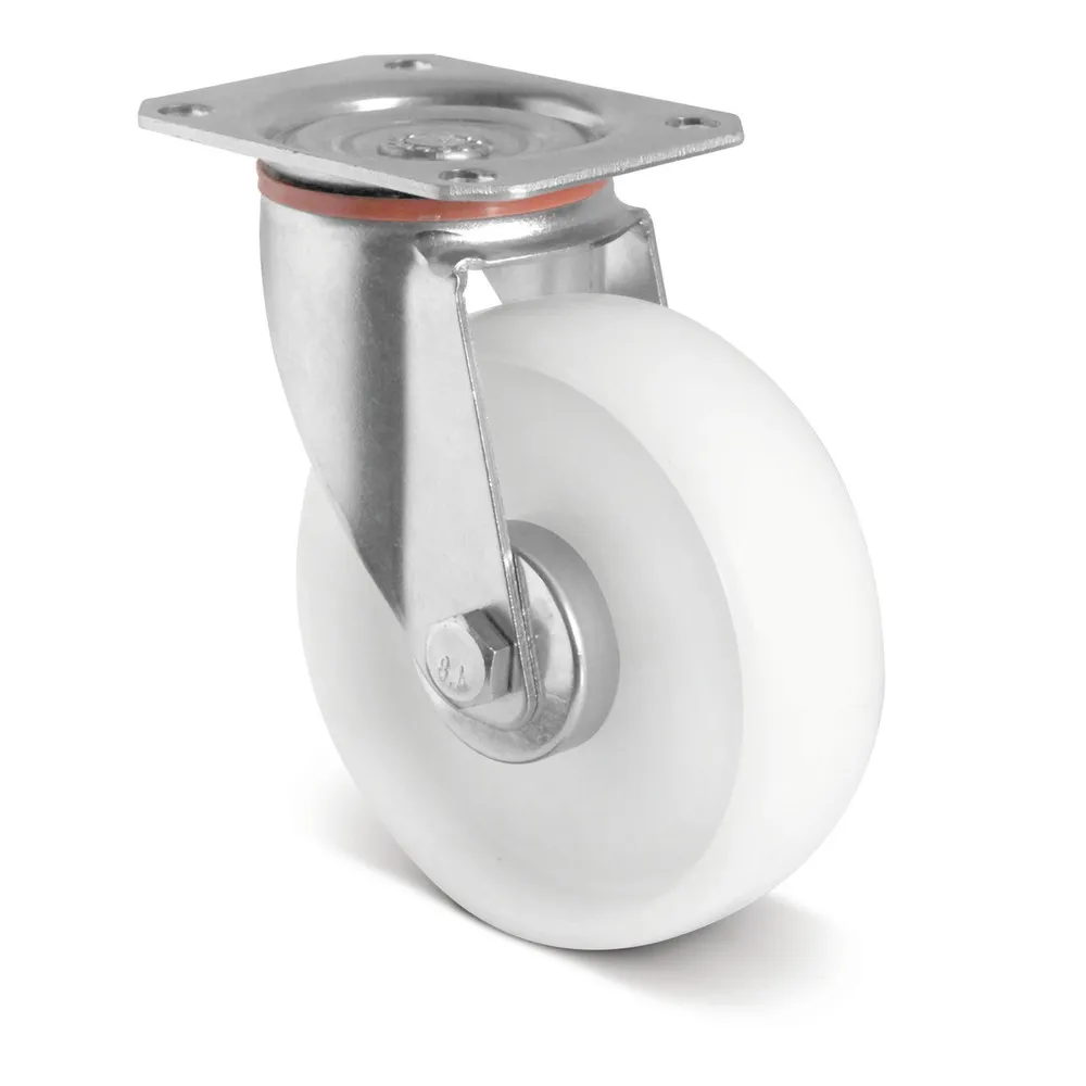 Lenkrolle PP Basic, spurlos, Ø x Breite 100 x 36 mm, TK 100 kg