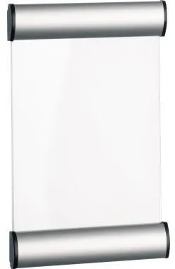 ALCO Türschild 8621 18x11cm Alu-Klapprahmen