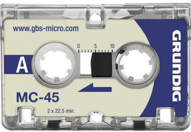 Grundig Diktierkassette MC45 GGM4500 Micro 3 St./Pack.
