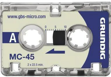Grundig Diktierkassette MC45 GGM4500 Micro 3 St./Pack.