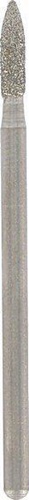Bosch Fräser DREMEL® Arbeits-D.2,4mm diamantbestückt konisch/spitz