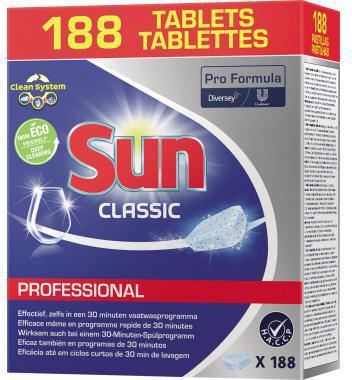 SUN Spülmaschinentabs 8717163624173 188 St./Pack.