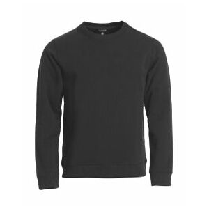 CLIQUE Sweatshirt Classic Roundneck, schwarz,  S