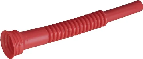 Auslaufrohr L.275mm flex.rot HÜNERSDORFF
