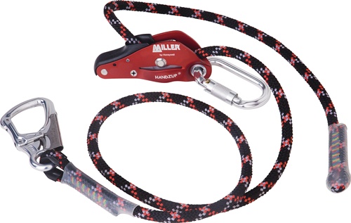 Halteseil HANDZUP 3M+TWISTLOCK+SNAP HOOK EN358 PSA III PES