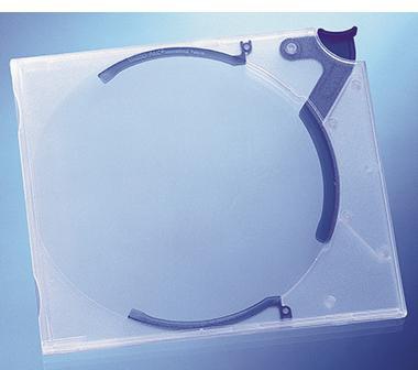 DURABLE CD/DVD Hülle QUICKFLIP STANDARD 528806 bl/tr 10 St./Pack.