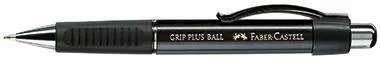 Faber-Castell Kugelschreiber GRIP PLUS BALL 140733 M metallic-schwarz