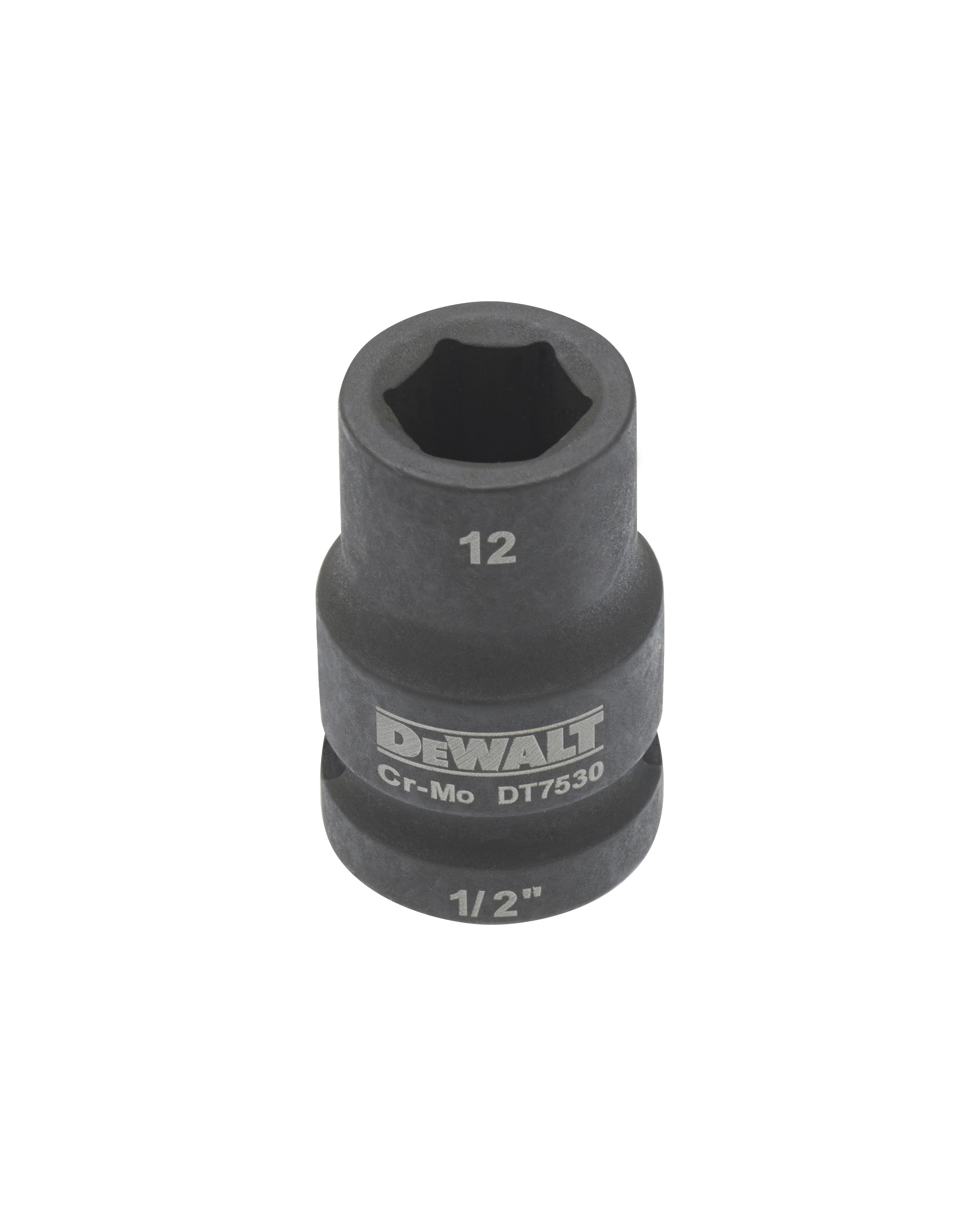 DEWALT DT7530-QZ Steckschlüssel kurz 12 - 24 mm 1/2 Schlagfest