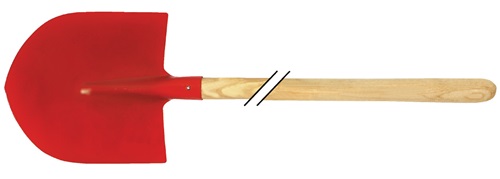 Frankfurter Schaufel Gr.5 300x270mm m.Eschenstiel KRUMPHOLZ
