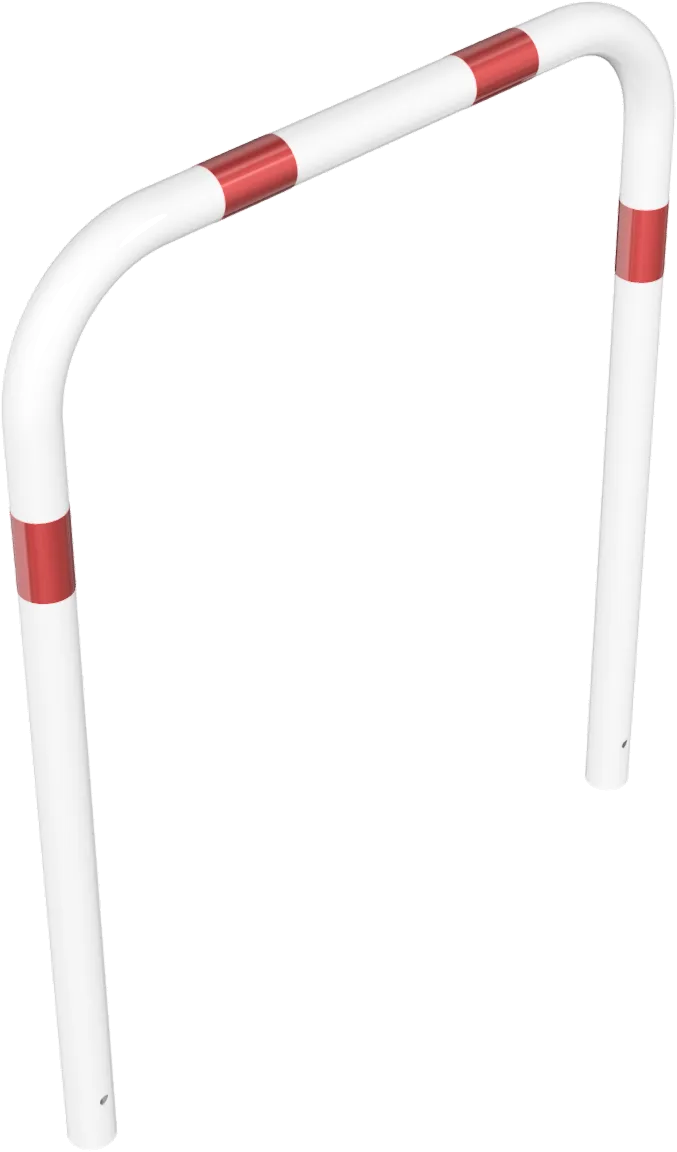 SCHAKE Rohrbügel aus Stahlrohr Ø 60 x 2,5 mm ohne Querholm zum Einbetonieren