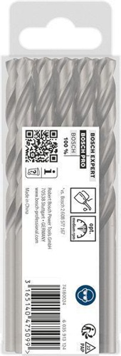 Bosch Metallbohrer PRO Metal Arbeits-L.75mm D.7,6mm L.117mm 10St.